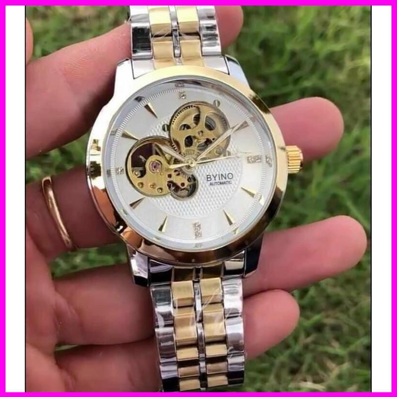[ ĐỒNG HỒ NAM CAO CẤP ] ĐỒNG HỒ BYINO CƠ LỘ MÁY CHÍNH HÃNG CAO CẤP (TẶNG KÈM HỘP) | BigBuy360 - bigbuy360.vn
