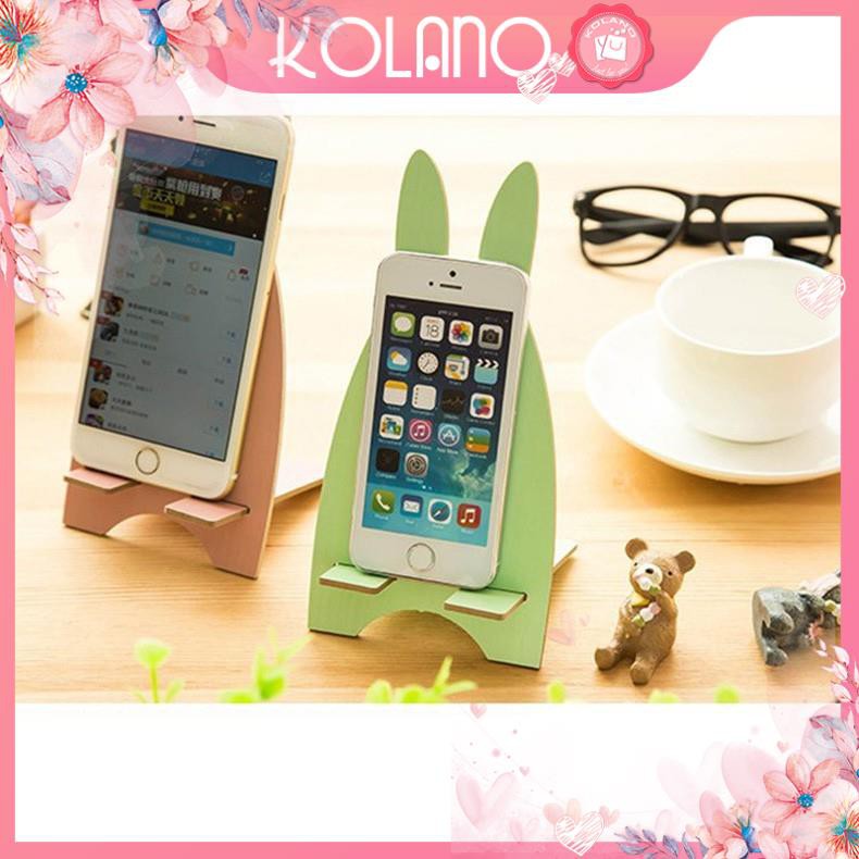 Giá đỡ điện thoại KOLANO đỡ điện thoại iPhone, Android, máy tính bảng iPad đa năng hình thỏ đáng yêu TA-001304