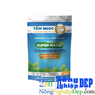 Super Magie Tám Ngọc 1kg - Chống Vàng Lá Ngọn