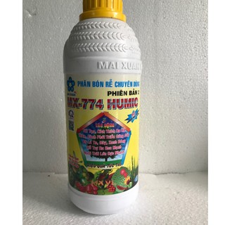 MX - 774 HumicGiúp rễ cây phát triển mạnh, cây nhú nhiều rễ tơ, Xanh Cây, Tốt Đất chai 1000ml