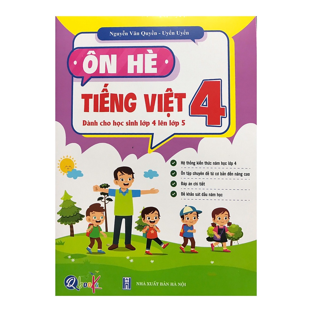 Sách- Ôn hè Tiếng Việt 4