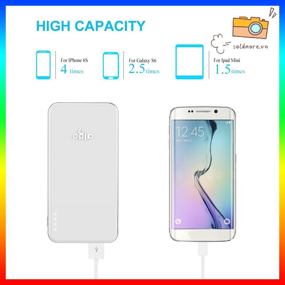 Bộ Sạc Dự Phòng Usb 5v / 2a 10000mah Chất Lượng Cao