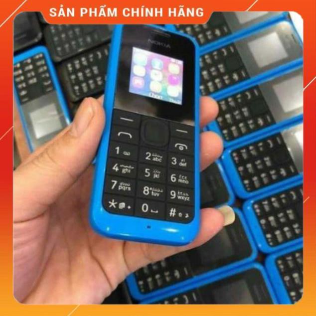 Điện Thoại Nokia 105 Bản 2 Sim Zin Chính Hãng kèm pin sạc