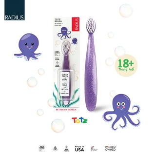 Bàn chải cho bé Radius Totz Brush