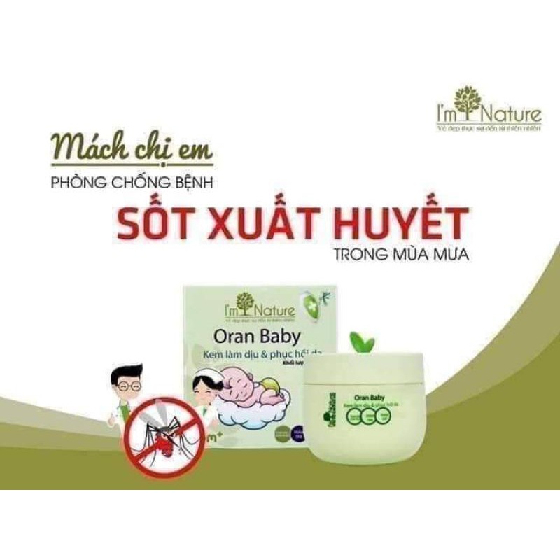 (FREESHIP) KEM MUỖI ORAN BABY