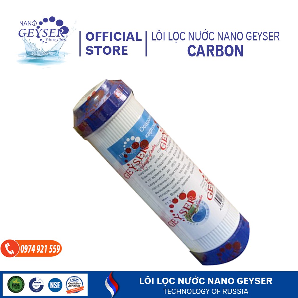 Bộ 3 Lõi Lọc 123 Nano Geyser