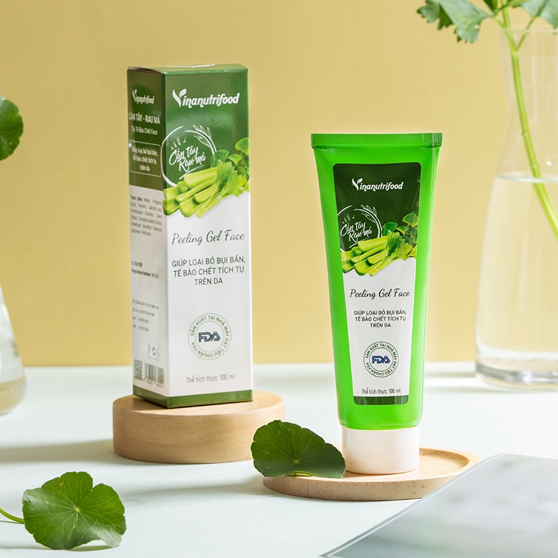 Tẩy Tế Bào Chết Face Cần Tây Rau Má