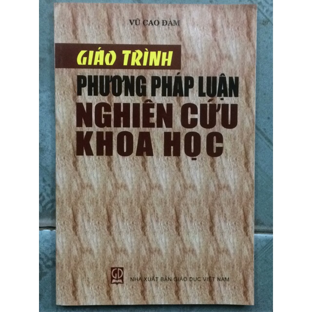Sách - Giáo trình Phương pháp nghiên cứu khoa học