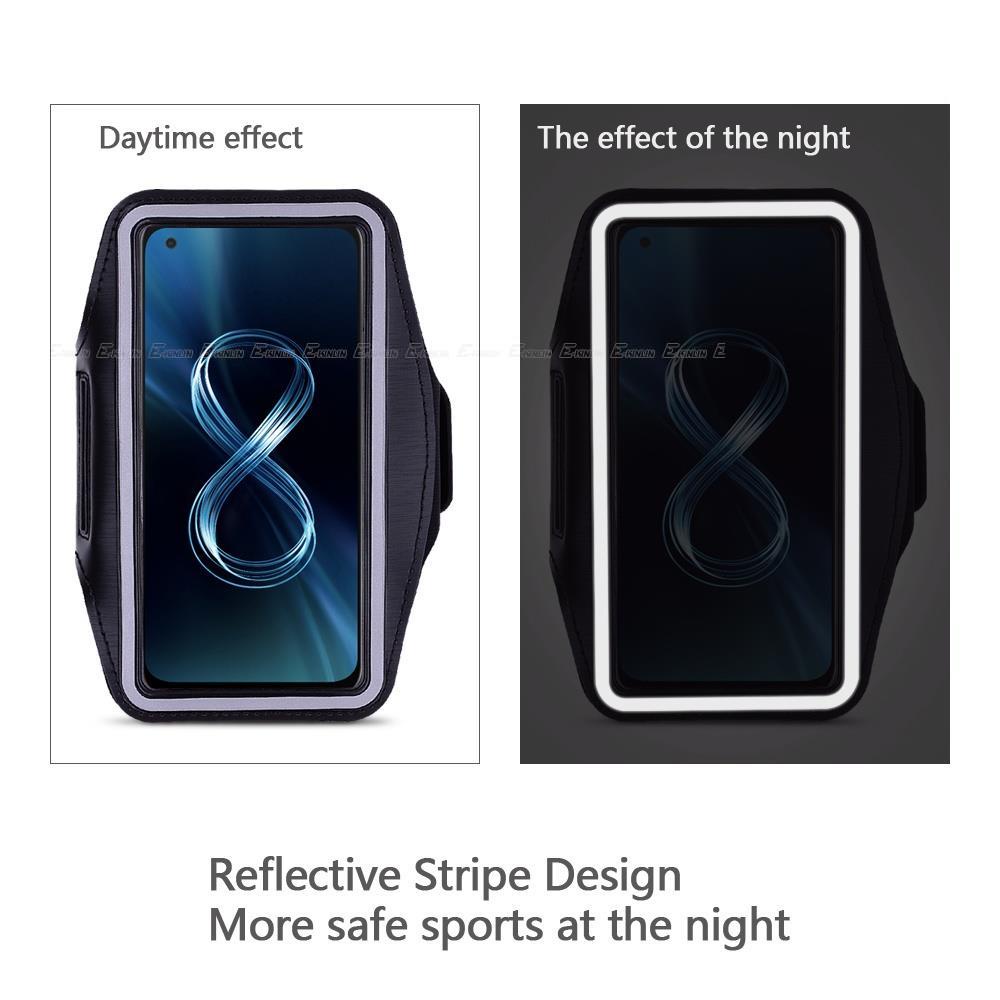 Túi Đựng Điện Thoại Đeo Cánh Tay Cho ASUS ZenFone 8 Flip 7 Pro 6 ZS590KS / ZS672KS / ZS670KS / ZS671KS / ZS630KL