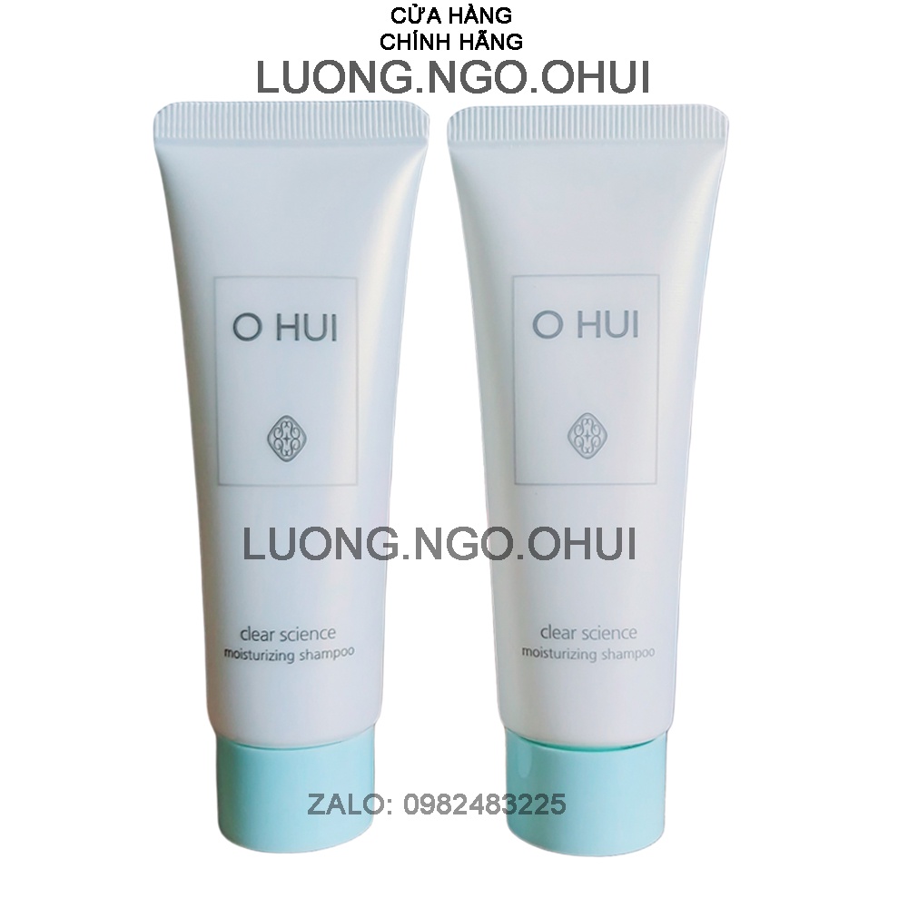 [40ml] Tuýp dầu gội ohui siêu phục hồi tóc hư tổn cùng mùi thơm quyến rũ