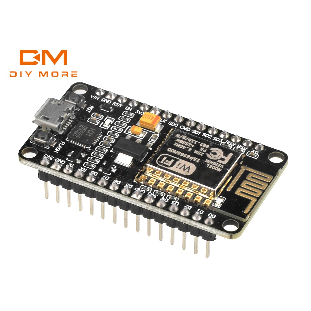 Bảng mạch phát triển DIYMORE Nodemcu Lua V2.1 ESP8266 ESP-12E Micro USB-CH9102X chuyên dụng chất lượng cao