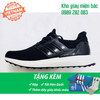 Giày Ultra boost đen 3.0 nam nữ giá rẻ (tặng tất, free ship, full box)
