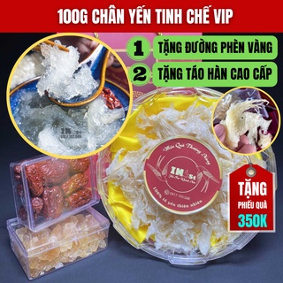 100g chân yến tinh chế nha trang nguyên chất 100% - yến sào khánh hòa chính hãng inest