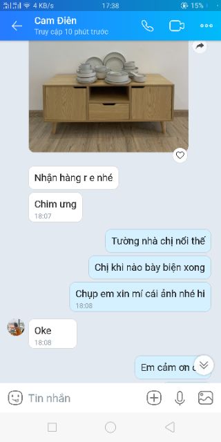 Kệ ti vi màu sồi ( Chỉ giao nội thành Hà Nội)