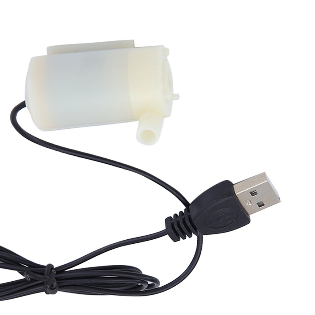 Máy bơm nước mini DC 5V 2-3L/Min sạc USB cho bể cá chất lượng cao