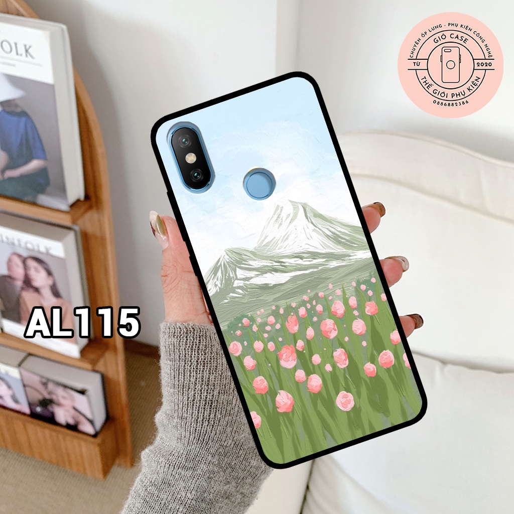 Ốp điện thoại XIAOMI REDMI NOTE 5/5 PRO/REDMI NOTE 6 PRO/MI A2/S2 - Ốp lưng XIAOMI in hình hoa vintage nữ tính,dễ thương