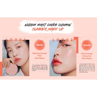 Phấn Nước Clio Nudism Moist Cover Cushion SPF50+/PA++++