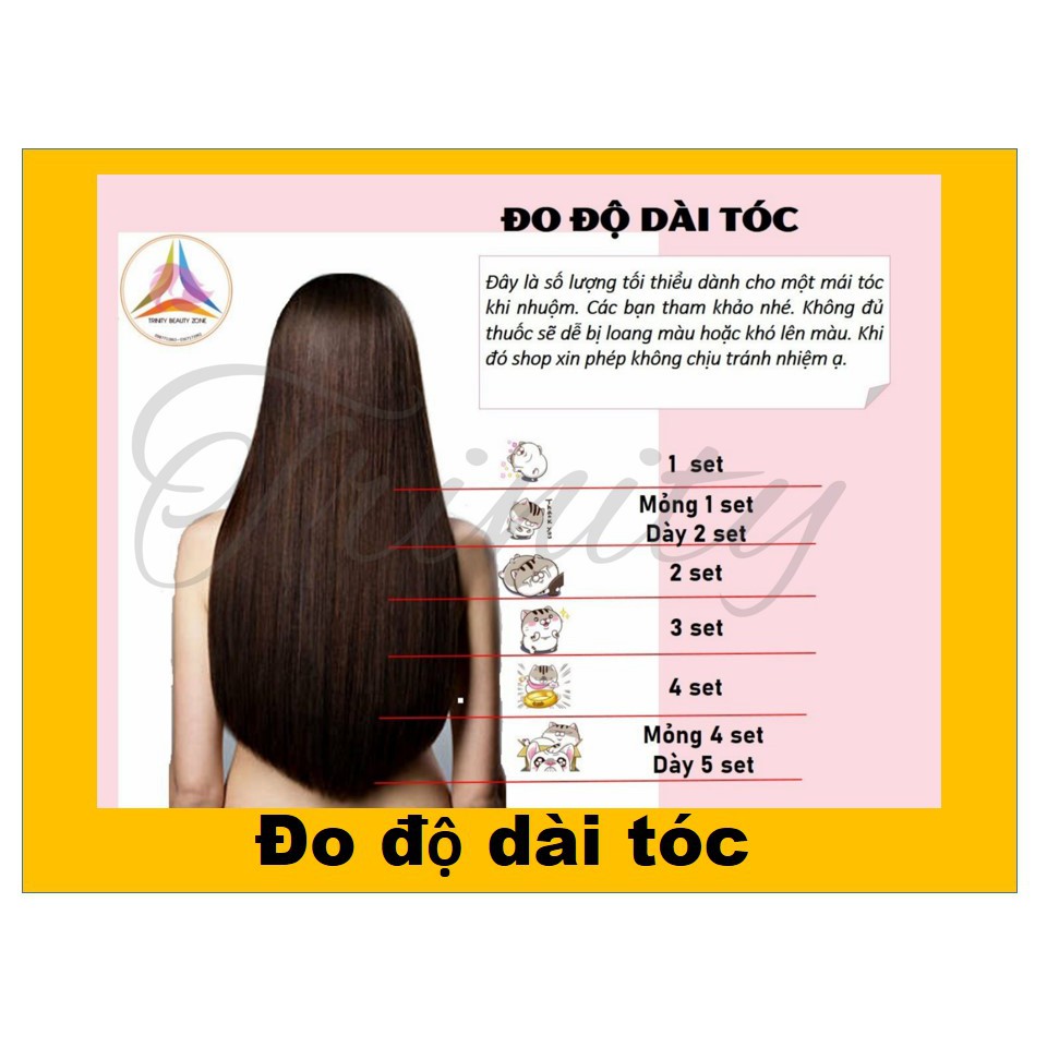 100% không tẩy tóc- Thuốc nhuộm tóc màu NÂU lạnh Tặng kèm oxy+ lược+ Gang tay