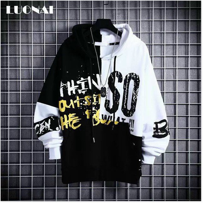 ÁO KHOÁC NAM HOODIES IN HỌA TIẾT MỚI NHẤT LANA FASHION