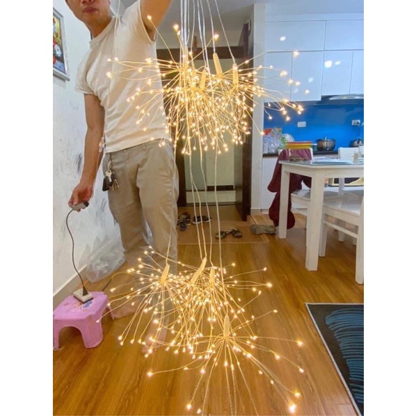 Đèn led pháo hoa 5m 10 bông