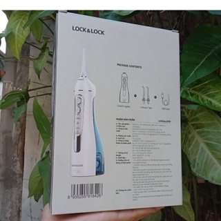 Máy tăm nước không dây Lock&Lock Crdless Oral Irrigator 200ml-Màu xanh- ENR156BLU