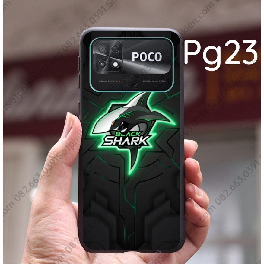 Ốp lưng Xiaomi Poco C40 dẻo  in hình công nghệ cá tính,họa tiết sắc nét