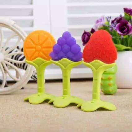 Baby TEETHER Set 1 túi đựng trái cây rau củ trái cây cho bé sơ sinh - màu cam yuk Sister