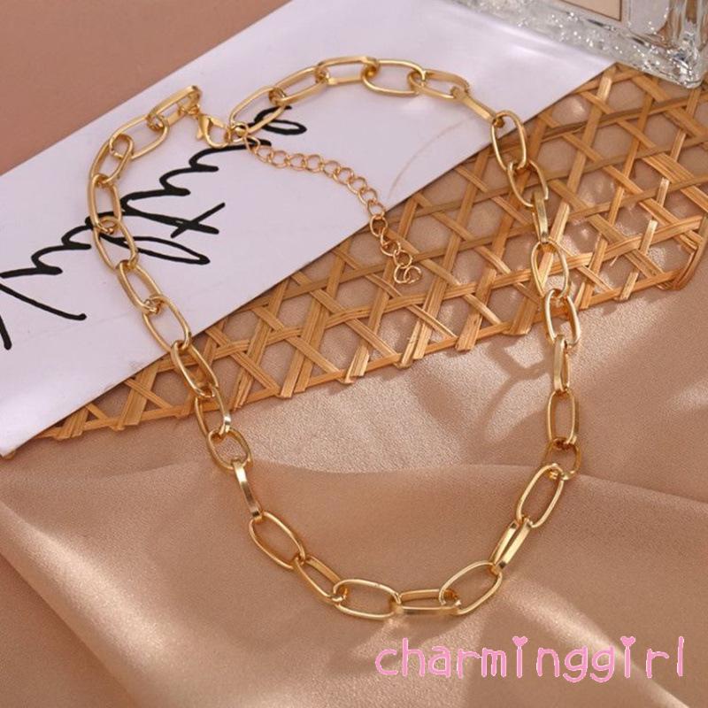 Vòng cổ dây xích rỗng cá tính sành điệu cho nữ