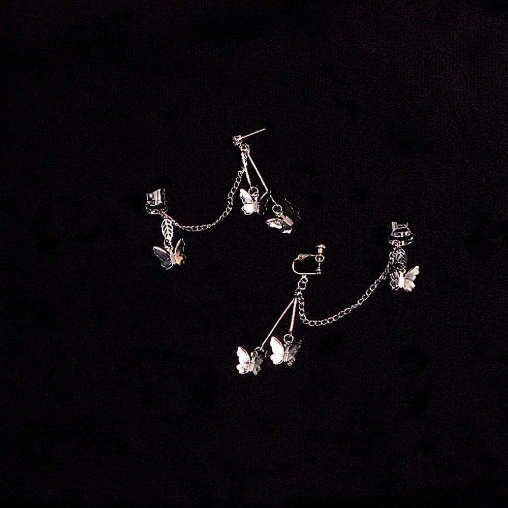 Khuyên Tai Hình Bướm Phong Cách Hàn Quốc Thời Trang Dễ Thương Độc Đáo