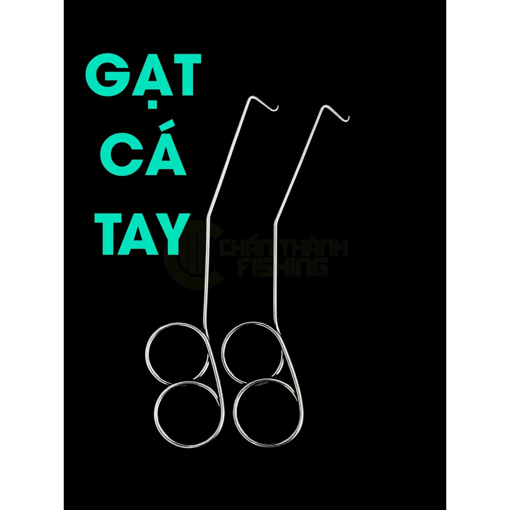 Gạt cá tay inox - phụ kiện câu cá