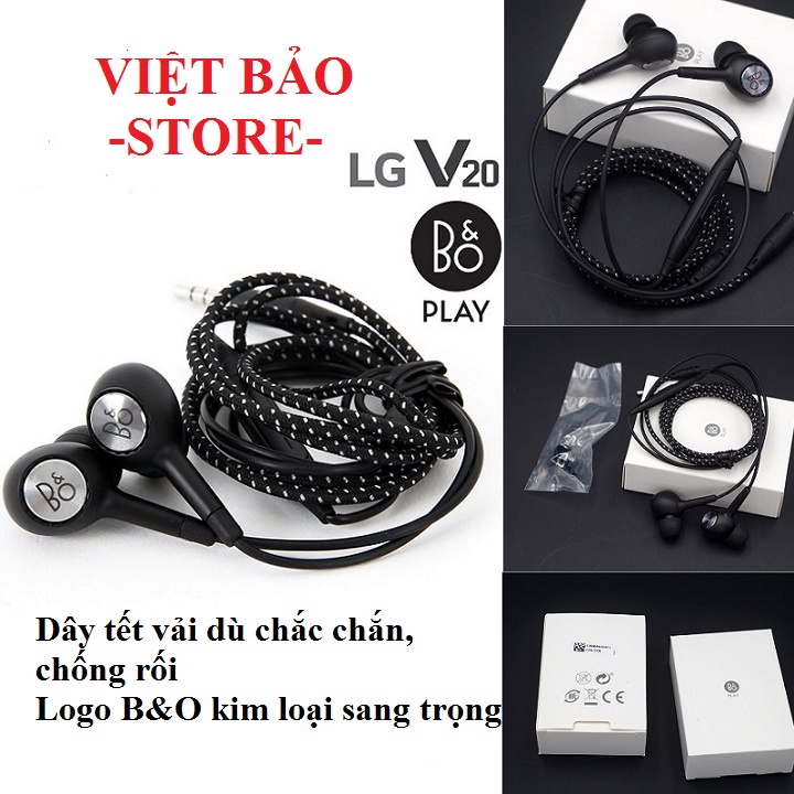 Tai nghe nhét tai LG V20 B&amp;O siêu êm