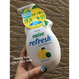 Sữa tắm cho da nhạy cảm Naive