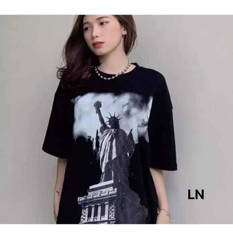 Áo thun nữ thần tự do DA6