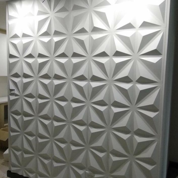 10 Tấm nhựa ốp tường PVC 50x50 cm