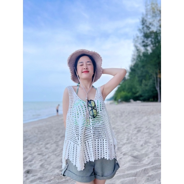 Áo lưới ren Móc