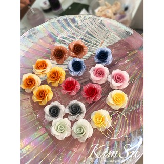 Phụ kiện nail- hoa bột- hồng vẽ