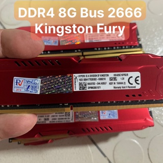 Ram DDR4 PC - 8G - Bus 2400 2666 Team Gruop, Kingston Fury, GsKill