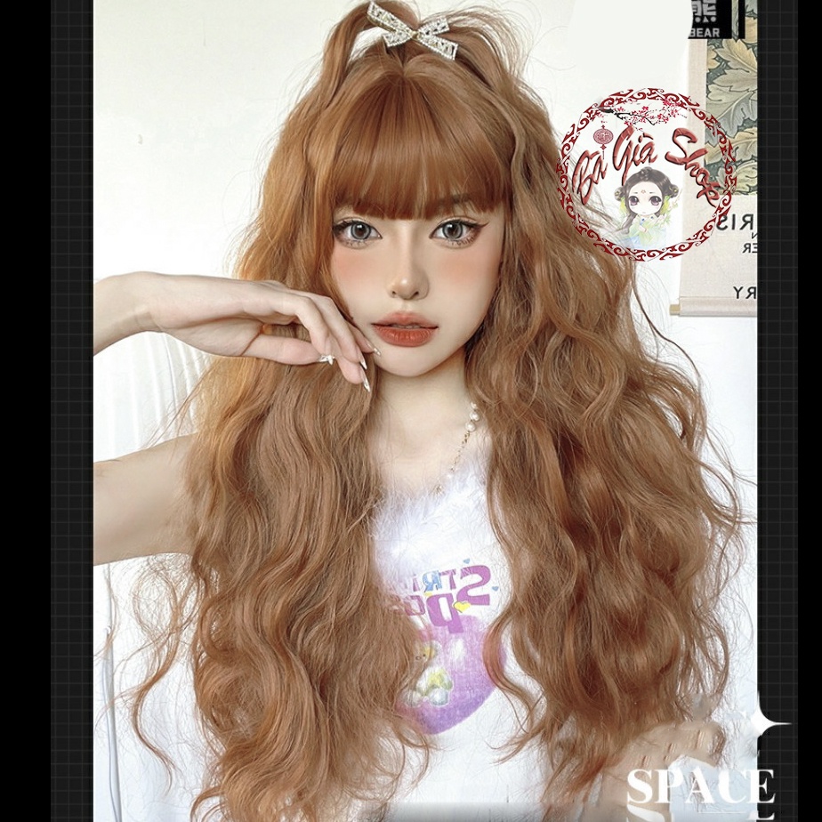 Tóc giả nguyên bộ wig lolita
