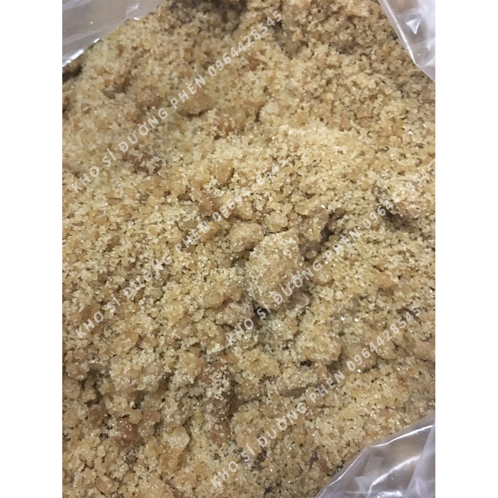 Bán Sỉ 5kg đường phèn non (đường cát lu ) kết tinh trong lu mật mía