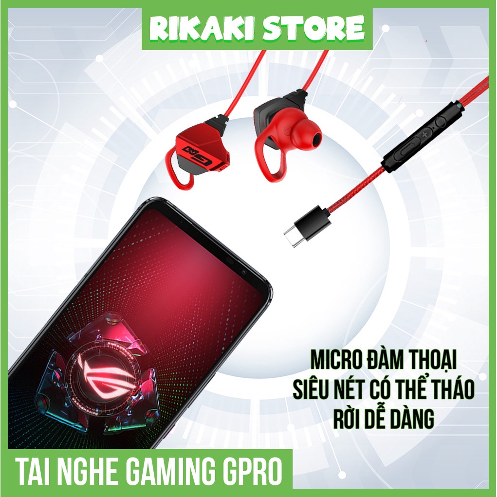 Tai Nghe Gaming G-PRO Chính Hãng 2 Loại Jack Type-C, Jack 3.5mm, Có Mic, Chuyên Dụng Free Fire, PUBG, Liên Quân, PC