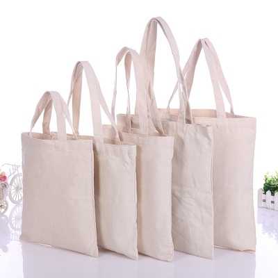 Set Túi Mua Sắm Bằng Vải Canvas Thân Thiện Với Môi Trường