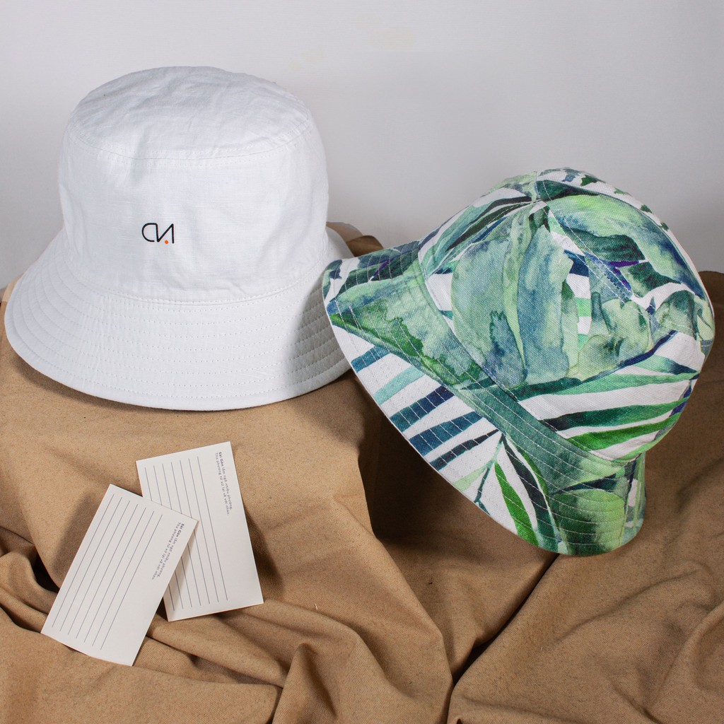 Nón Bucket Trẻ em Lá dương sỉ Duy Ngọc Cao Cấp - UNISEX, chuẩn form cho người đội(9899)