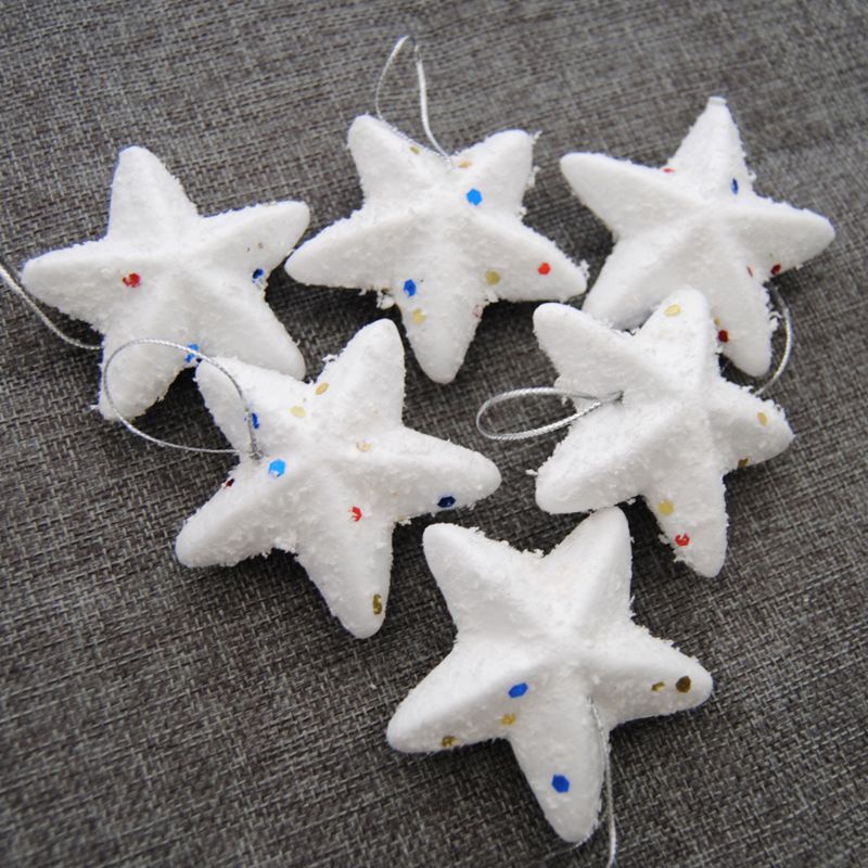 6 Ngôi Sao Năm Cánh Trang Trí Cây Thông Noel