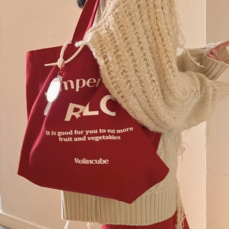 Túi Xách Canvas Cỡ Lớn Thiết Kế Mới Thời Trang