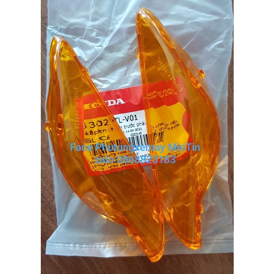 Nắp xi nhan trước xe wave RS10, S100, cá 100, cá 110 chính hãng Honda