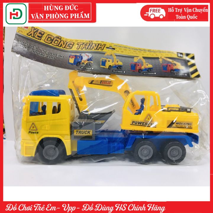Đồ chơi Ô Tô, Máy Xúc Máy Cẩu Cho Bé trai loại đẹp