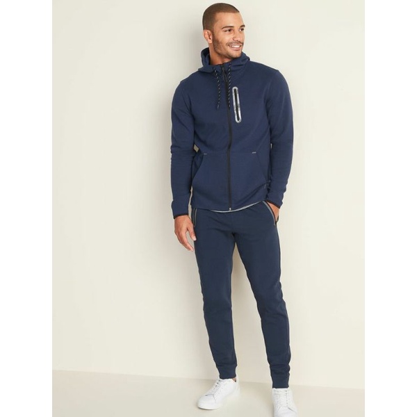 Áo khoác thể thao nam Old Navy có nón phản quang Dynamic Fleece Zip Hoodie