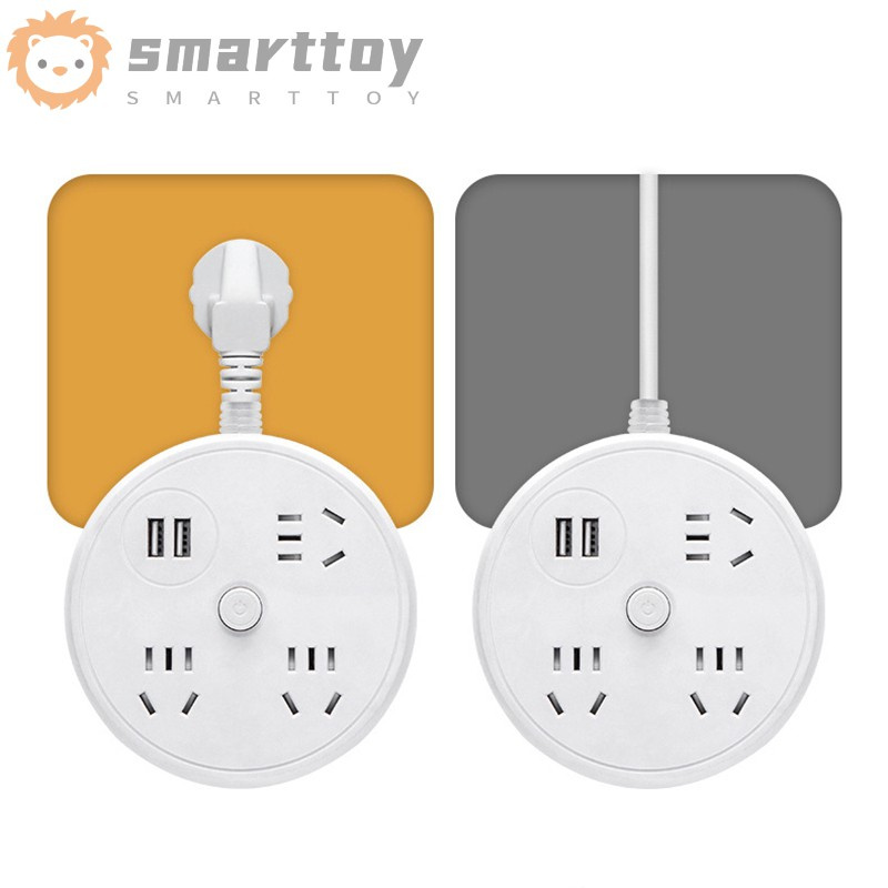 Ổ cắm điện với dây nguồn có thể thu gọn cổng usb thông minh cho du lịch/nhà/văn phòng | BigBuy360 - bigbuy360.vn