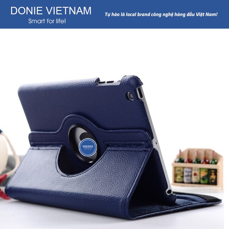 Bao Da Ipad, Ốp Ipad Xoay 360 Độ Siêu Chống Sốc Dành Cho Air 1/2/3/4/5 Ipad Mini Gen 7/8/9 Pro 10.5.11 Inch
