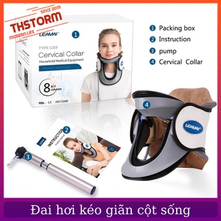Đai Hơi Kéo Giãn Cột Sống Cổ Leamai C03 "Chuyên Dụng" Hỗ Trợ Cột Sống THStorm